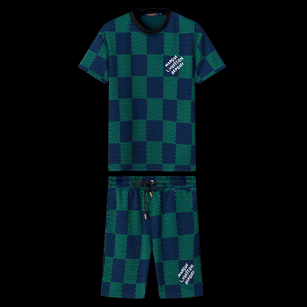 MONOGRAM SHORT SET