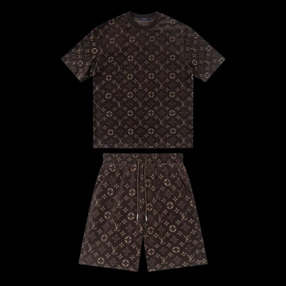 MONOGRAM SHORT SET