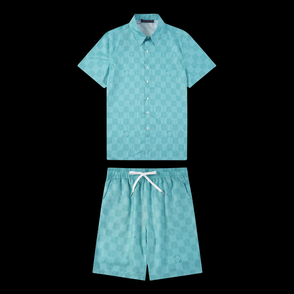 MONOGRAM SHORT SET