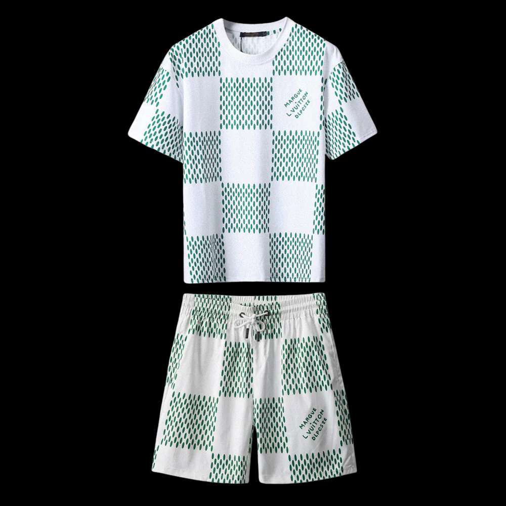 MONOGRAM SHORT SET