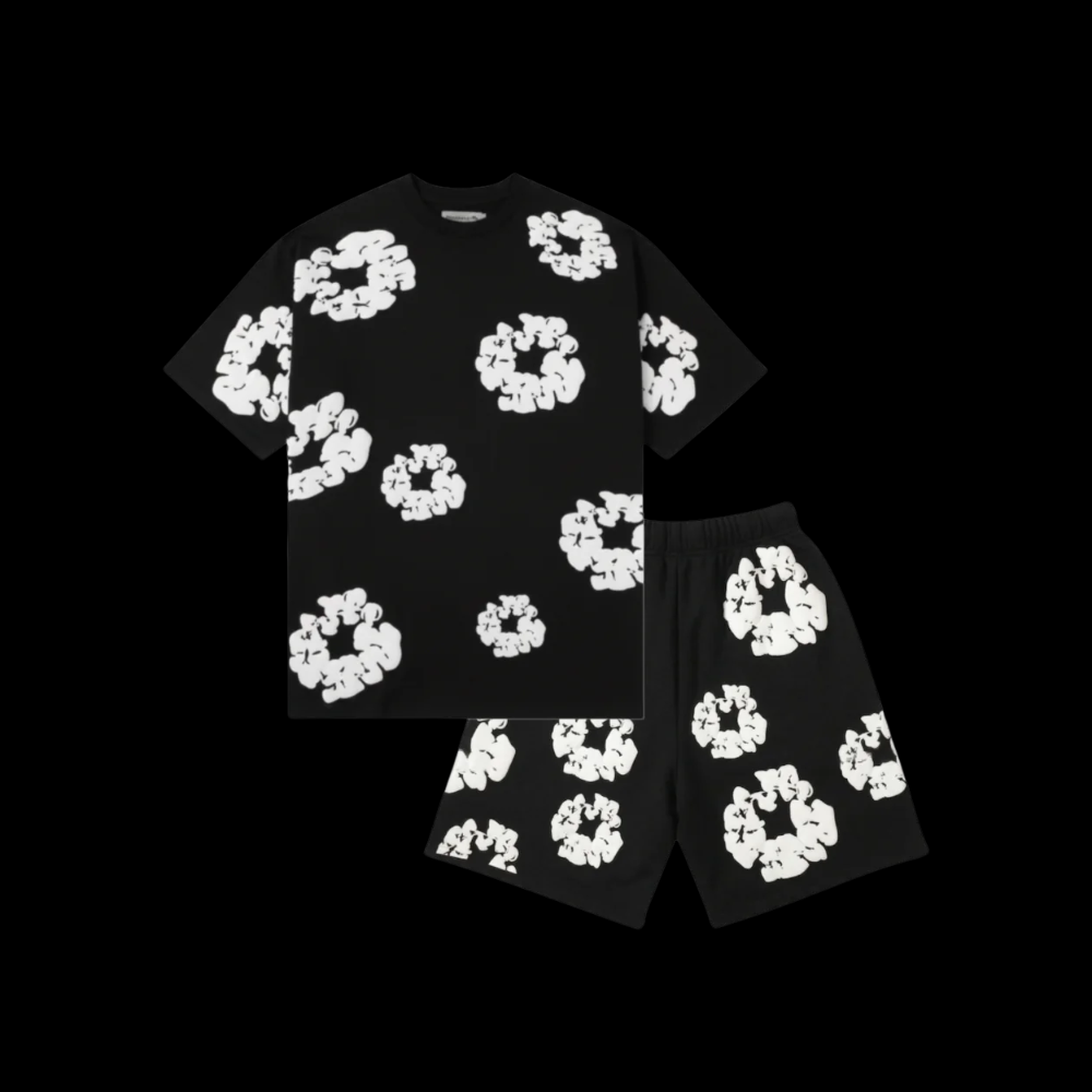 "FLOWER SHORT SET"