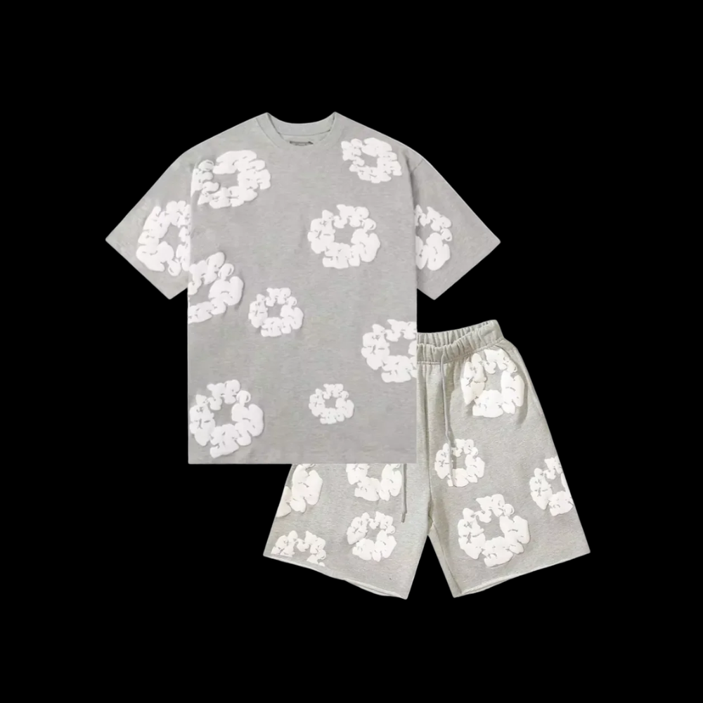 "FLOWER SHORT SET"