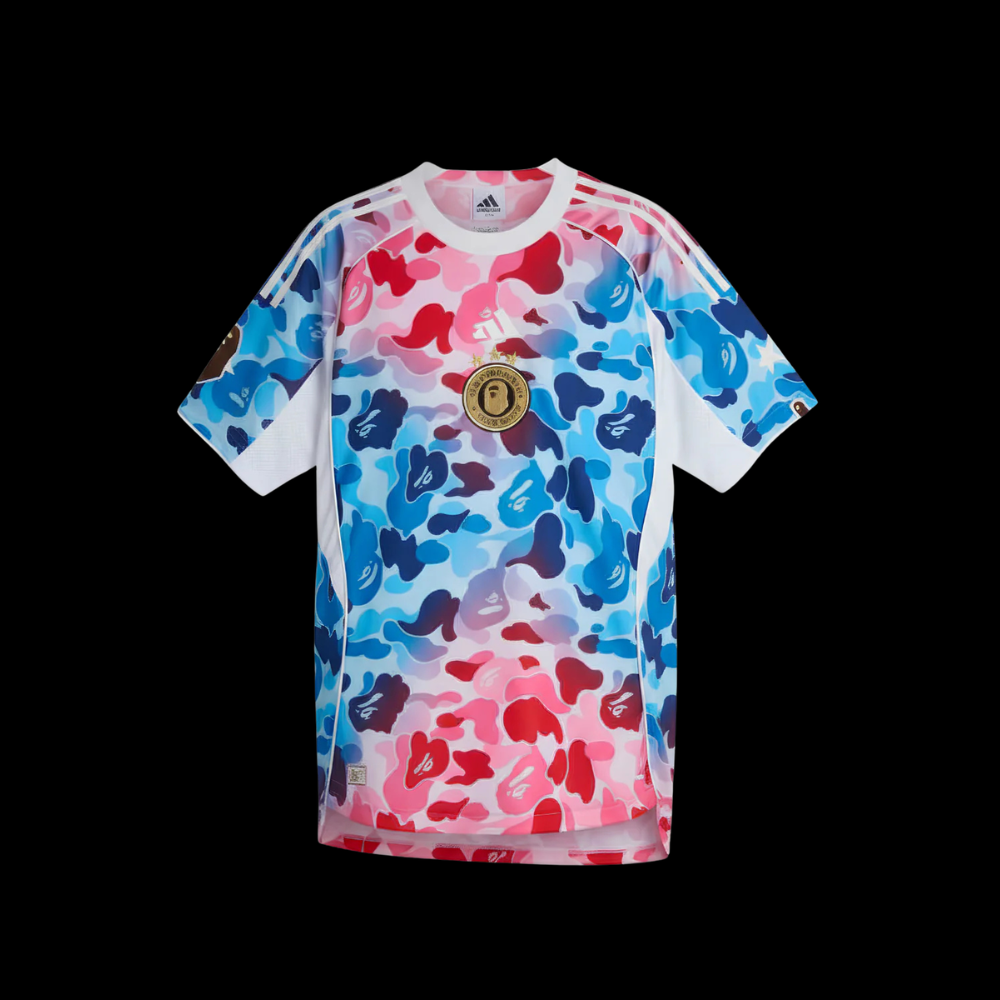 Bape Football Jersey (Shock Blue)