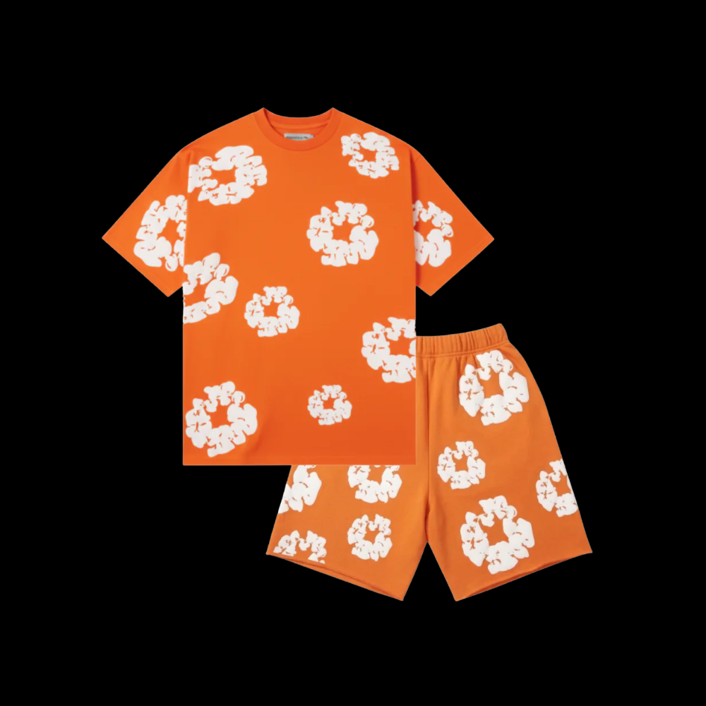 "FLOWER SHORT SET"
