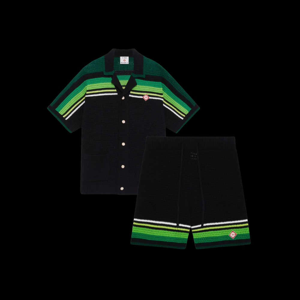 "CASA STRIPES SHORT SETS"