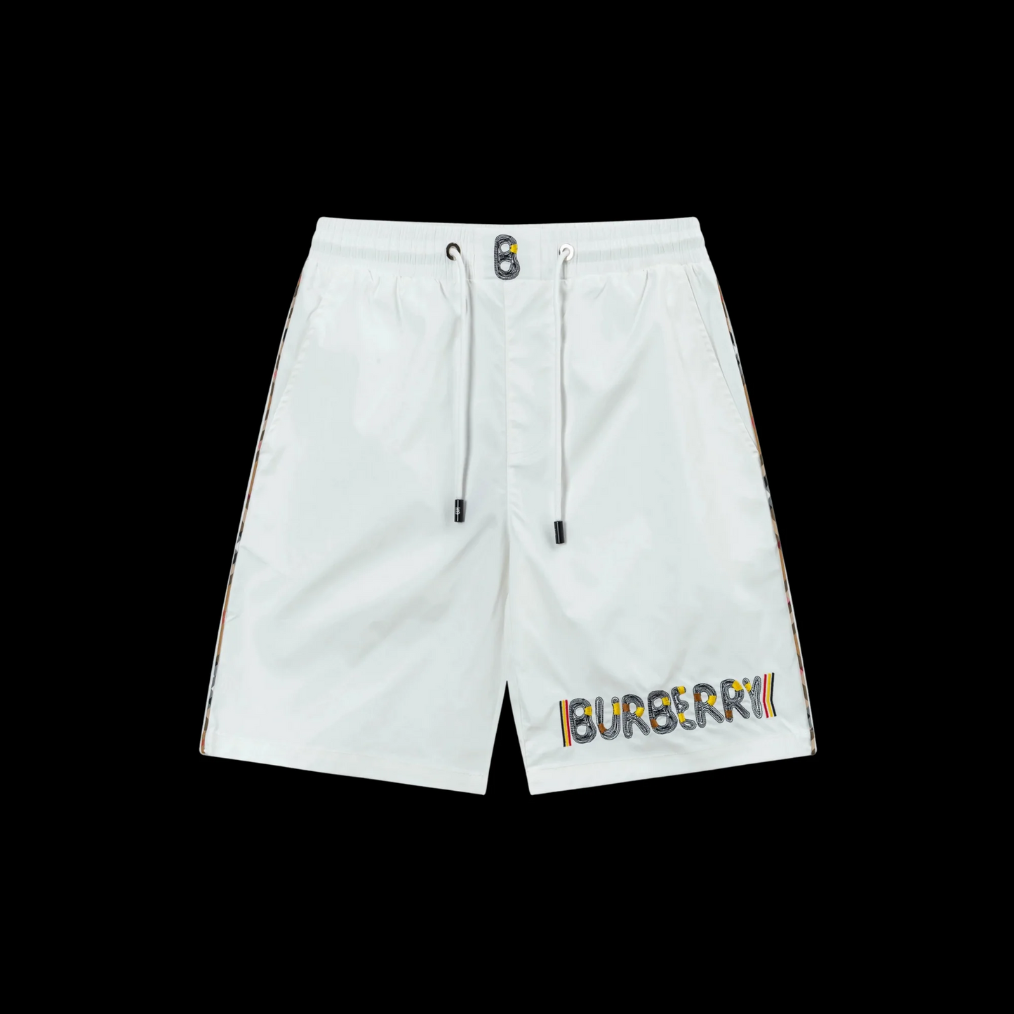 ''BB SHORTS-WHITE''